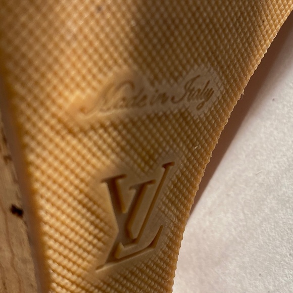 Louis Vuitton cork platform wedges multi-color Murakami leather  heels 38.5 - Picture 8 of 9